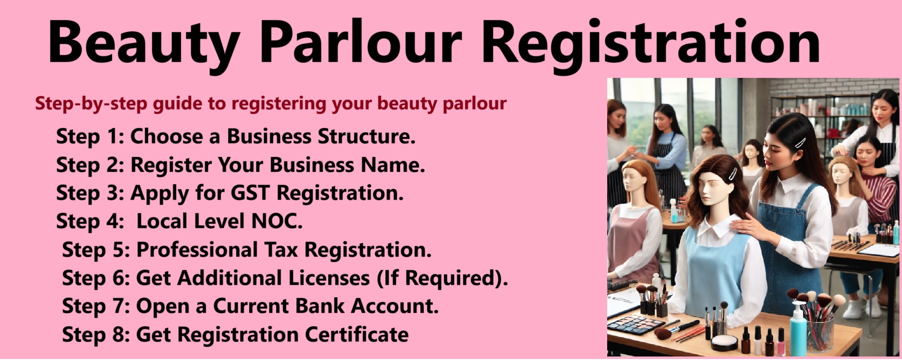 beautician training institute registration process in Andhra Pradesh: A Step-by-Step Guide