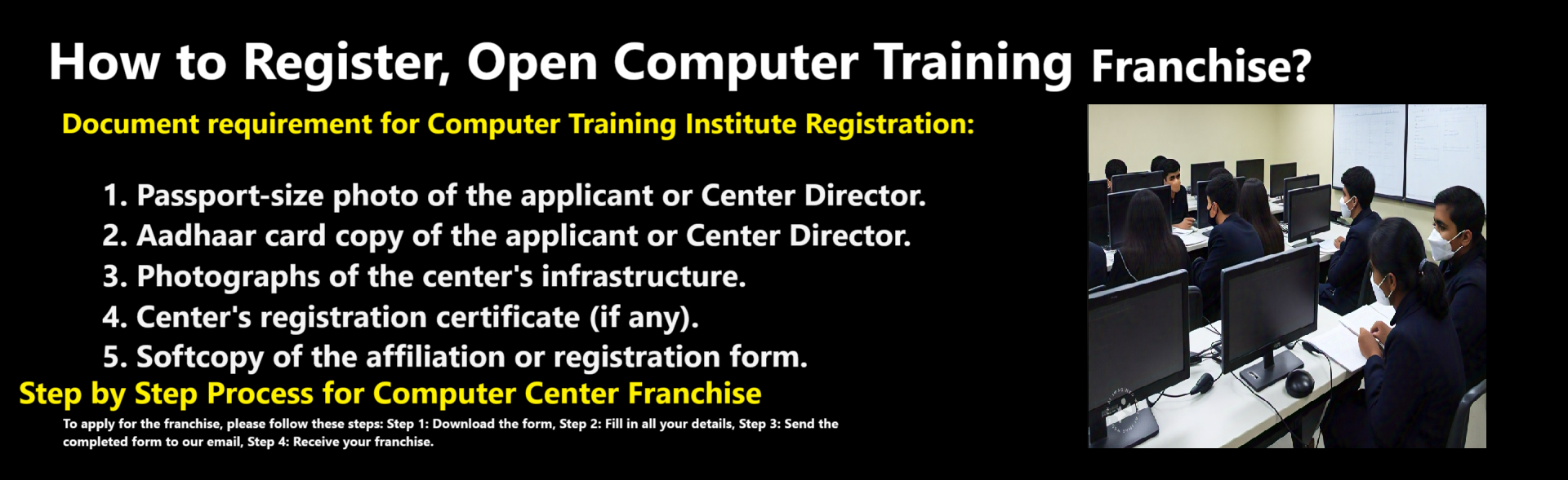 Computer Training Institute Center Franchise in Patna