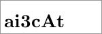 CAPTCHA