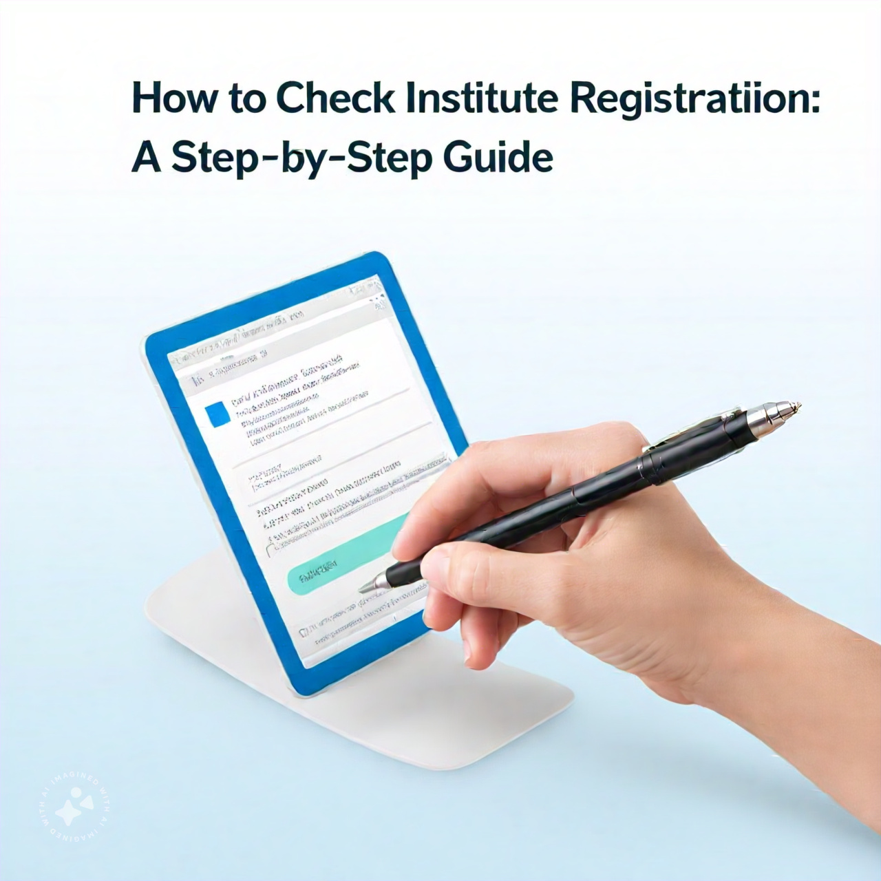 How to Check Institute Registration: A Step-by-Step Guide
