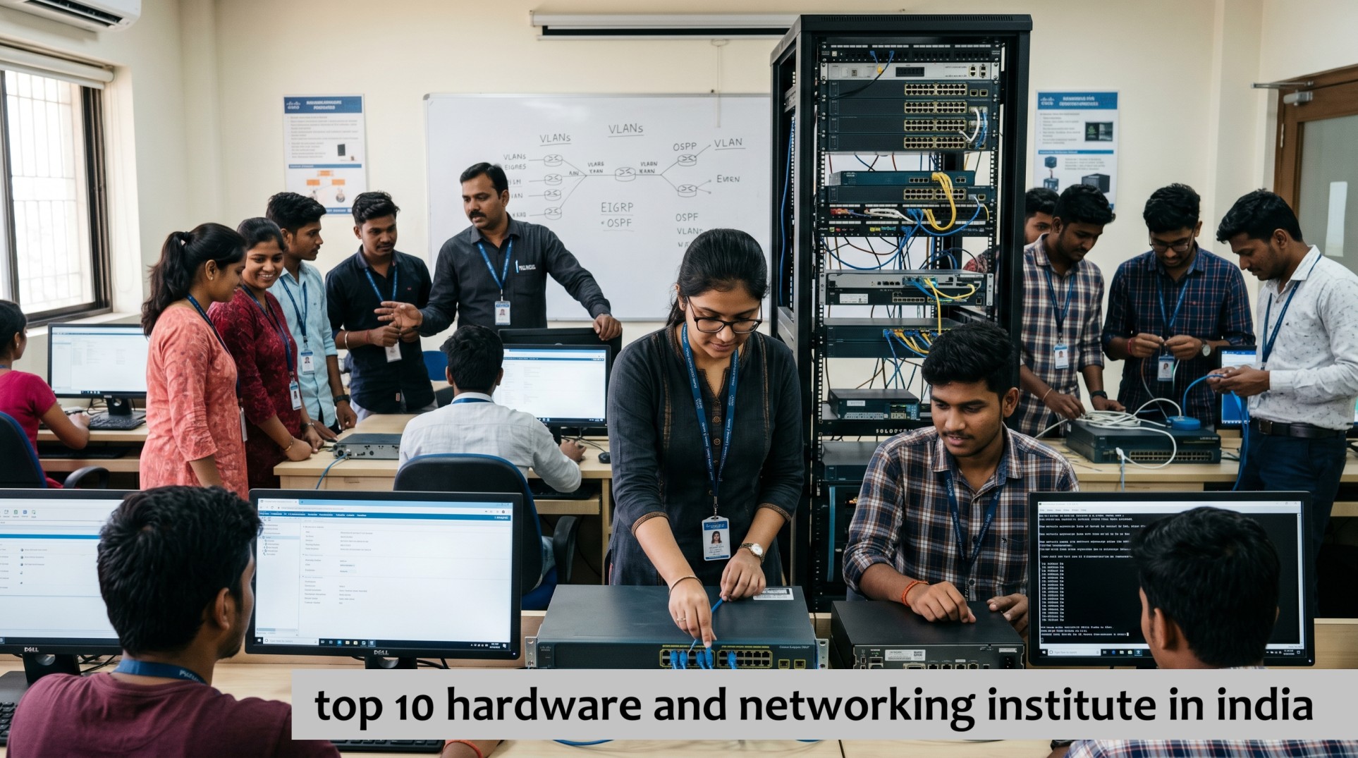top 10 hardware and networking institute in india