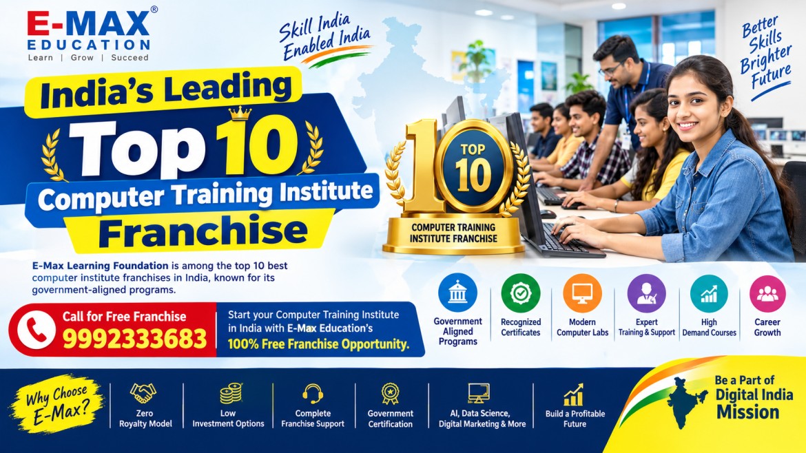 India's Leading Top 10 Computer Training Institute Franchise